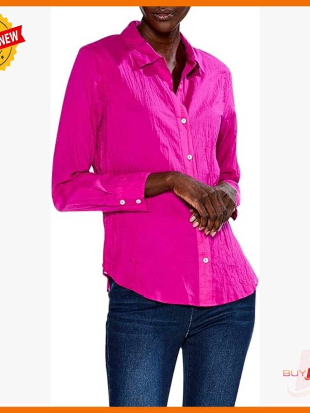 Long Sleeve Button Down Cotton Shirt Regular Fit Lightweight